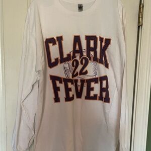 White Long Sleeve Women’s Caitlin Clark Shirt